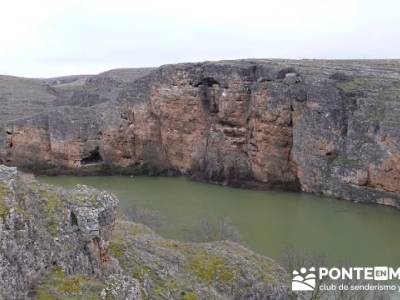 Hoces del Embalse Vencías - senderismo organizado; viajes febrero